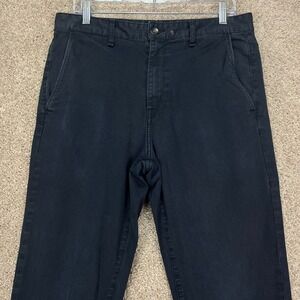 Rag & Bone New York‎ Mens Pants Size 32x33 Navy Blue Casual Chinos Trousers